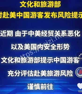 赴美旅游凉了